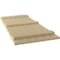 Ekena Millwork Americraft 6-Board (3 Batten) Wood Joined Board-n-Batten Shutters w/Ellipt Top, ARW401BE621X77NTH, PR ARW401BE621X77NTH - alternate 8